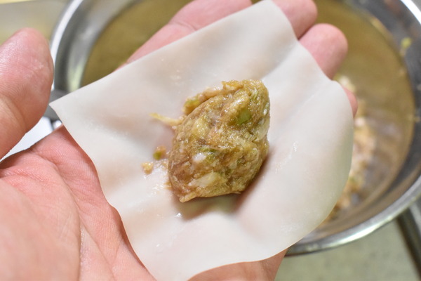 揚げワンタンと茹でワンタン (6)