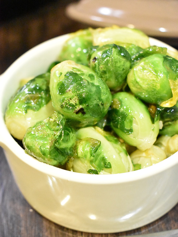 芽キャベツの素揚げ (1)