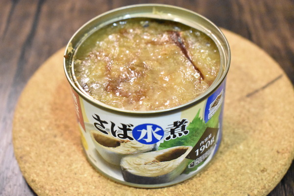 鯖缶のかつお節焼き (4)