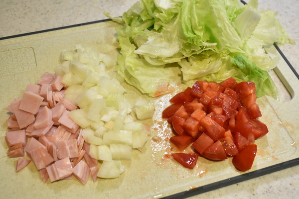 具材たっぷり炒飯 (3)