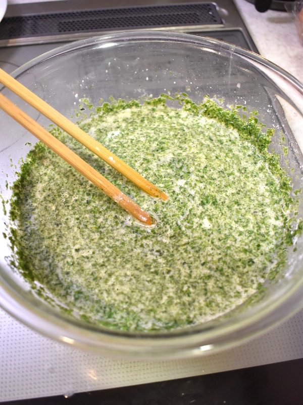 ちくわの磯部揚げでツリー (5)