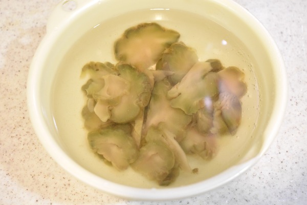 ザーサイと蕪の和え物 (3)