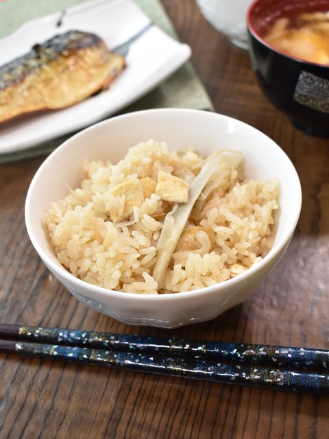 もち米で炊き込みご飯 (1)