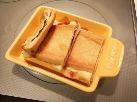 油揚げのサンドピザ (9)