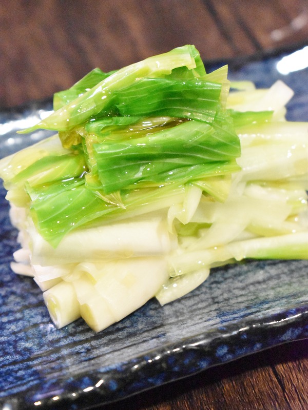 うるいの中華風おひたし (1)