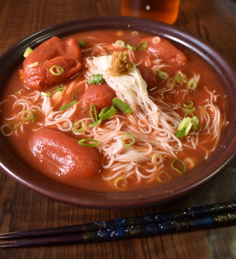 ぶっかけトマトそうめん (1)