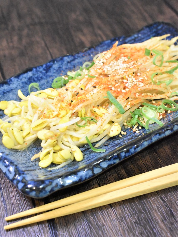 焼き豆もやし (2)