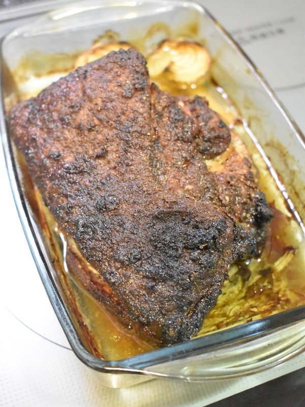 豚バラ肉のスパイス焼き (9)