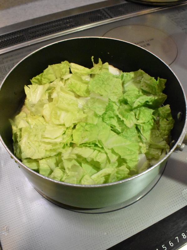 白菜の中華風炊き込みご飯 (4)