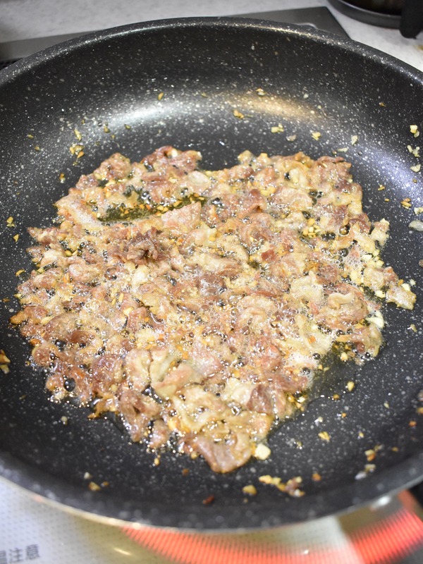 レタスたっぷりオイルパスタ (6)