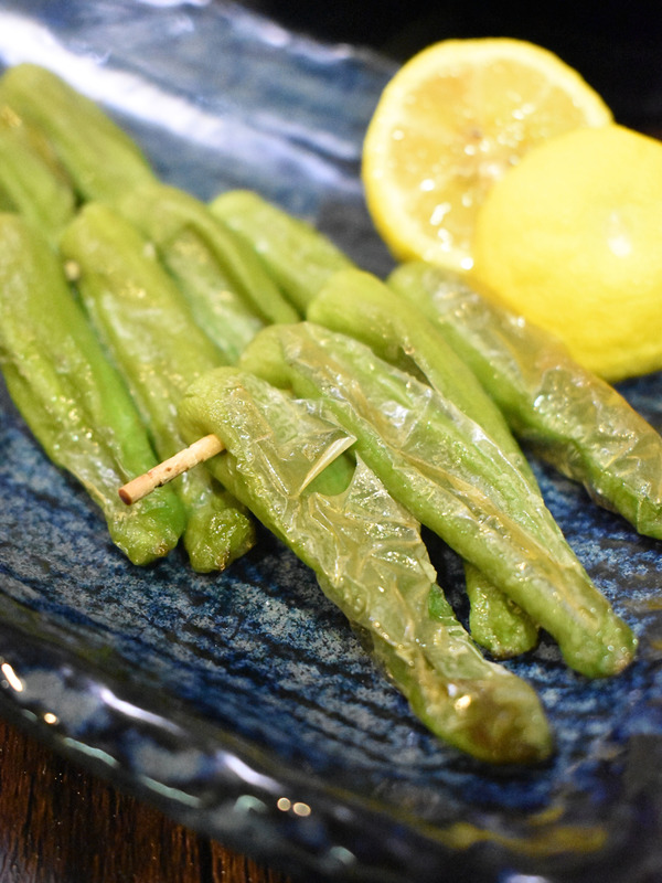 しし唐のやみつき焼き (1)