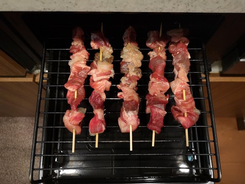 牛すじ串焼き (5)