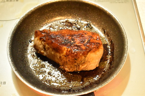 豚肉のにんにく醤油焼き (4)