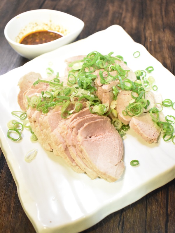 茹で豚もも肉 (4)