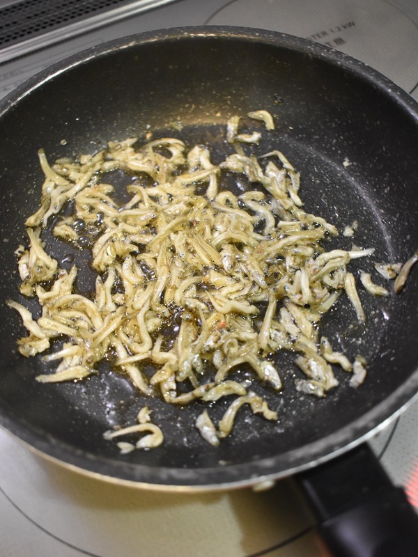 白菜のじゃこ和え (5)