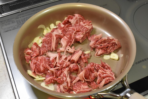 にんにく牛丼 (5)