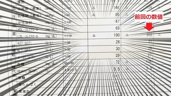 bコレステロール結果 (3)