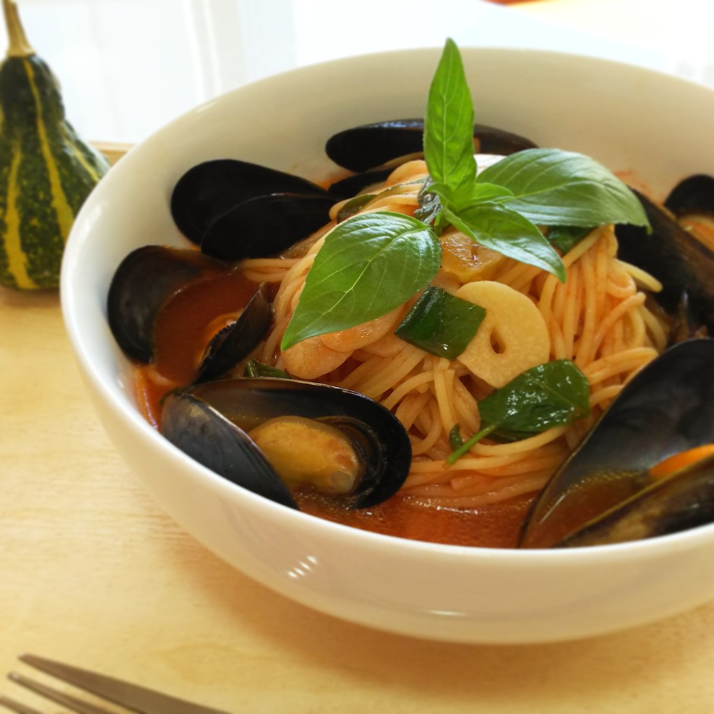 見た目よりもとっても簡単 ムール貝のトマトスープパスタ 気まま料理で レシピとか Powered By ライブドアブログ