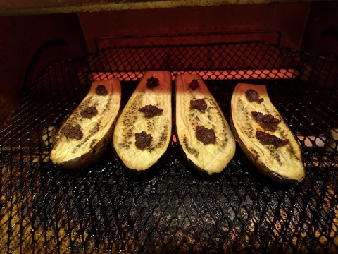 茄子のごま味噌焼き (5)