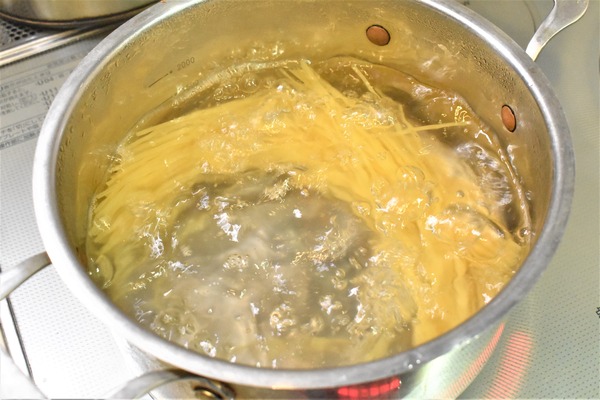 明太ドレッシングパスタ (4)