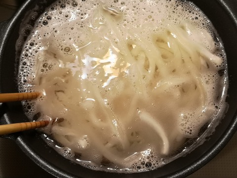 天かす肉うどん (6)