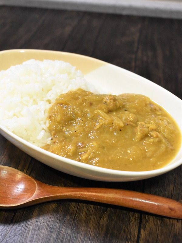 新玉ねぎカレー (2)