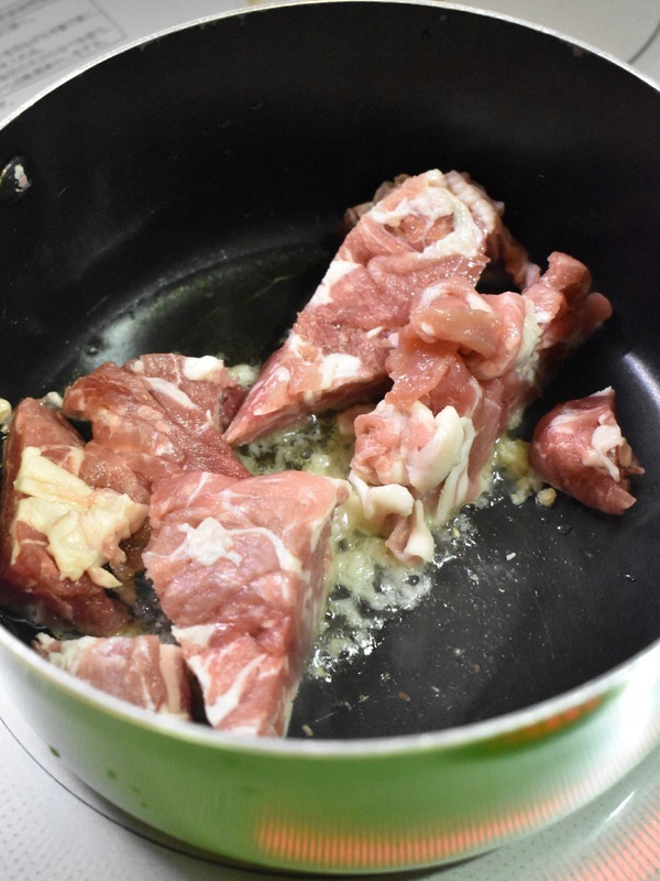 豚肉とじゃがいものケチャップ炒め煮 (3)