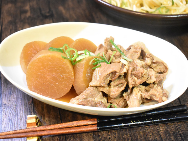 豚すじ肉と大根の煮物 (2)