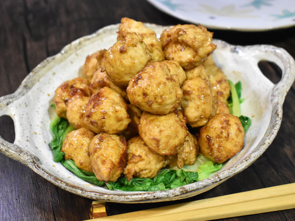 揚げ鶏団子 (2)