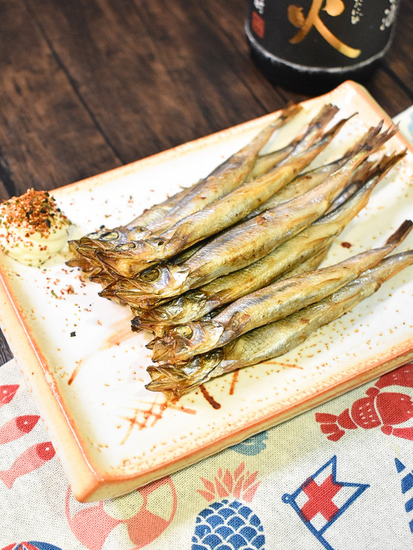 ししゃものにんにく醤油焼き (1)