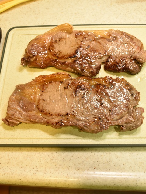 ステーキをちゃんと焼く (7)