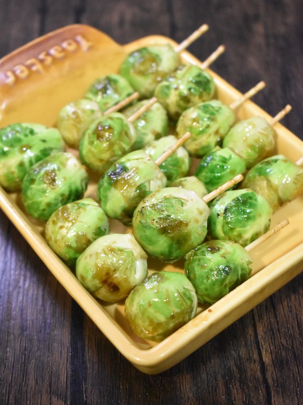芽キャベツのオイスターソース焼き (7)