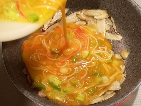 ごぼうカニ玉 (6)