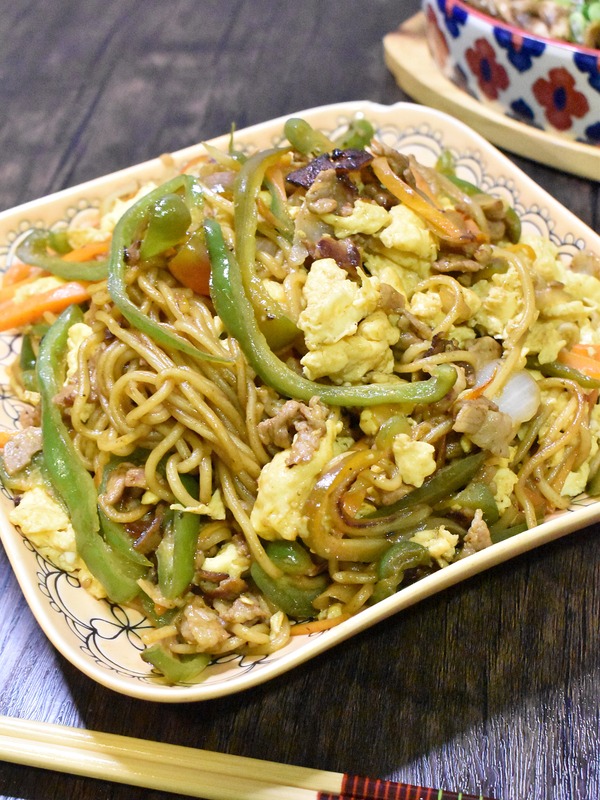 ピー玉焼きそば (2)