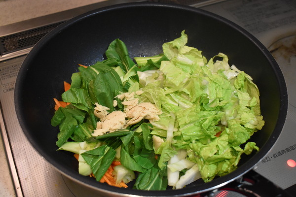 中華風卵丼 (4)