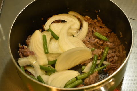 牛肉といんげんのカレー炒め煮 (5)