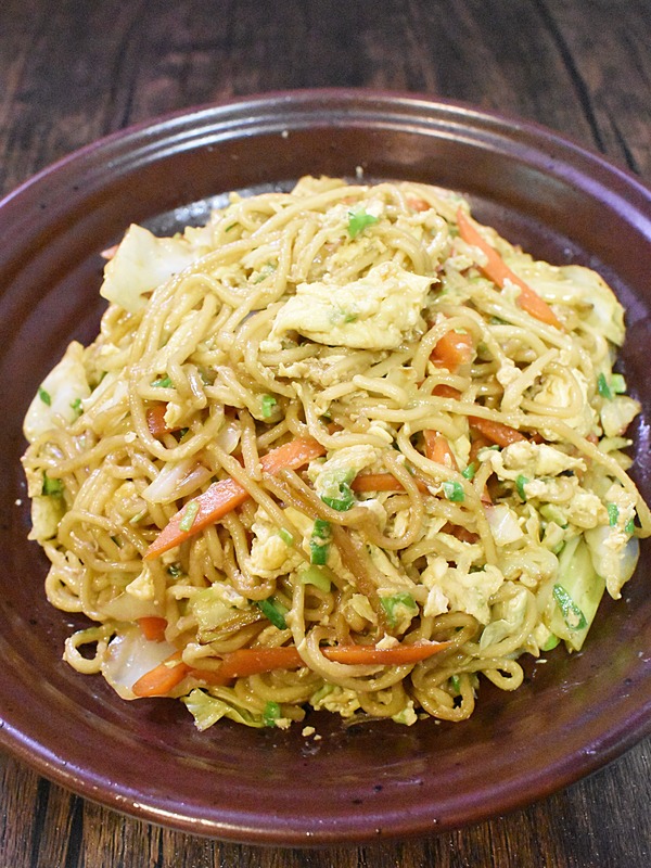 ねぎ玉焼きそば (8)