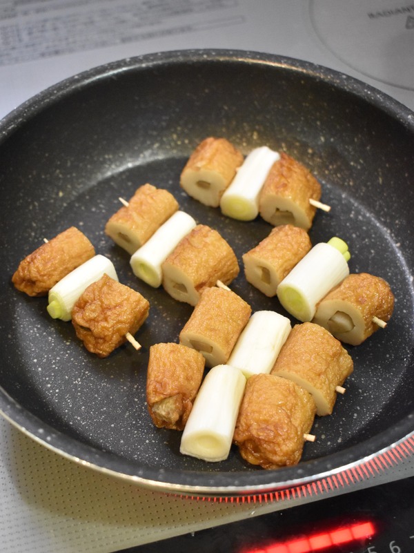ごぼう天の串焼き (4)