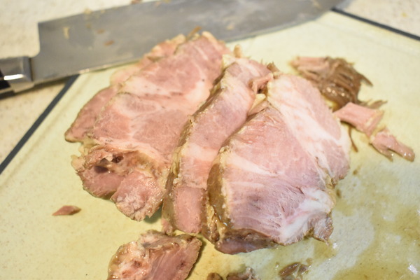 豚肩ロースのチャーシュー (8)