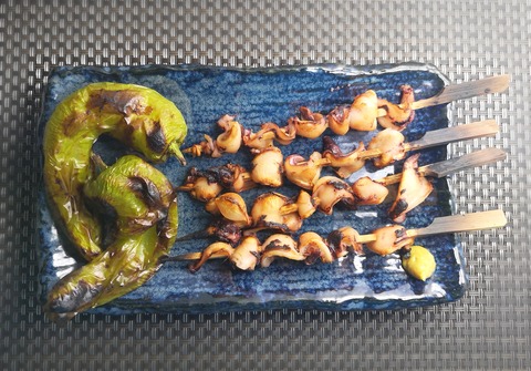 えんぺらの串焼き (1)