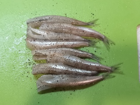 ニギスの唐揚 (3)