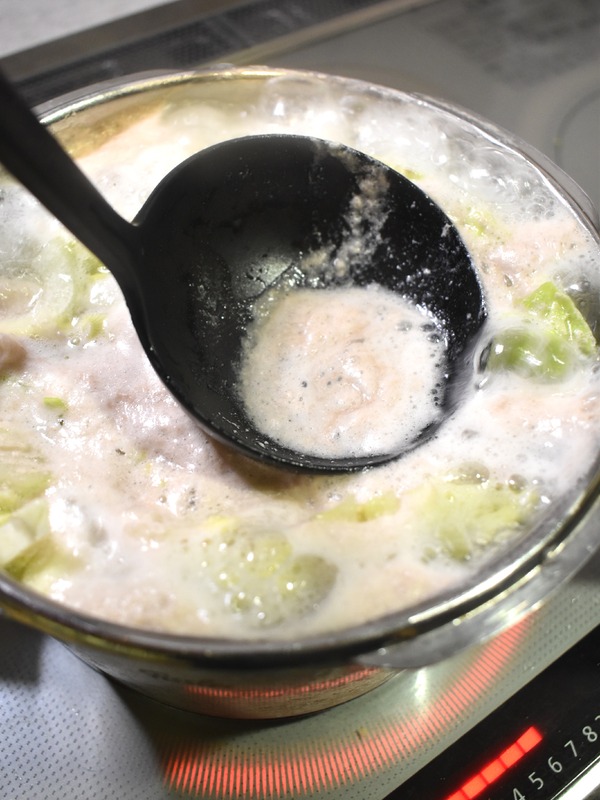 お野菜たっぷり昆布茶スープ (4)