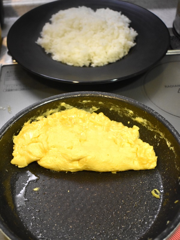 ビーフシチュー風オムライス (4)