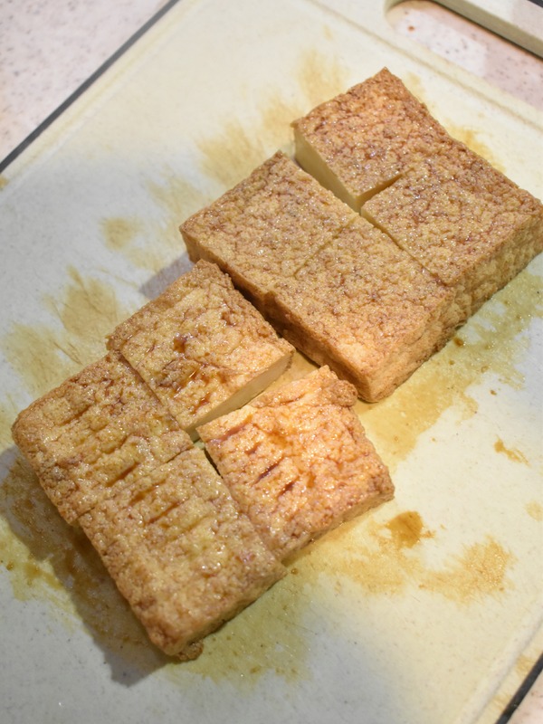 厚揚げのレモン醤油焼き (3)