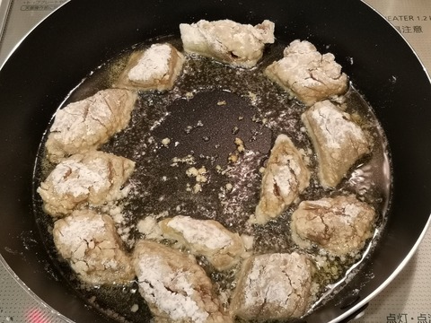 鯖のカレー揚げ (5)