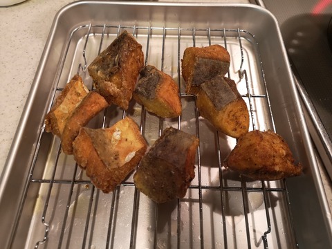 さわらの鬼コショウ揚げ (7)
