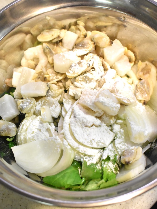 海鮮かき揚げ (3)