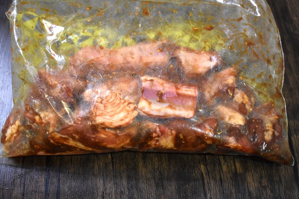 スペアリブのBBQ風 (3)