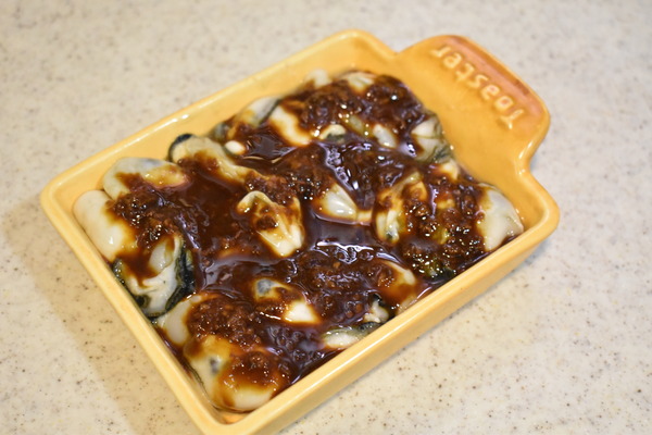 牡蠣の味噌焼き (3)