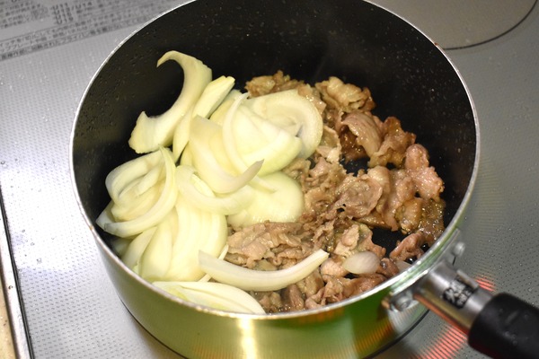サラダ豚丼 (4)